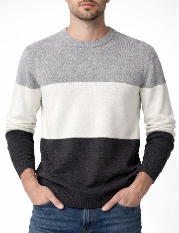 Bluza River Island, gri/alb