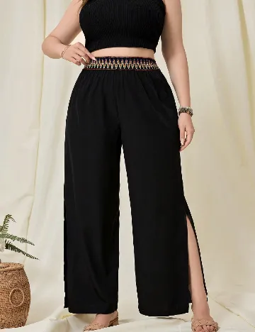 Pantaloni SHEIN CURVE, negru