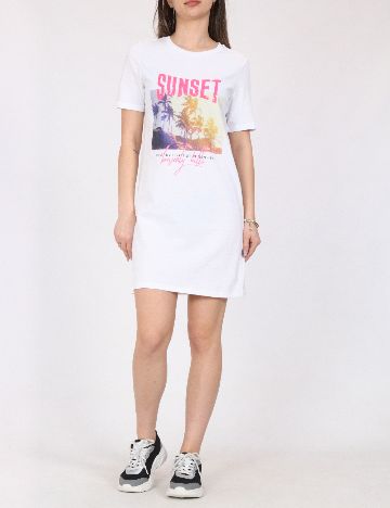 Rochie scurta River Island, alb