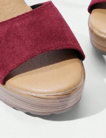 Sandale SHEIN, visiniu