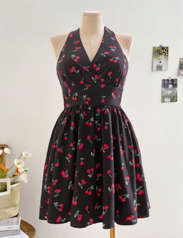 Rochie scurta SHEIN CURVE, negru