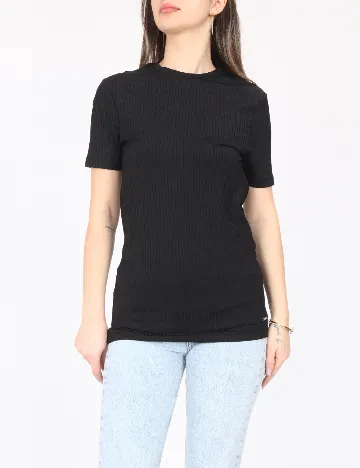 Tricou River Island, negru