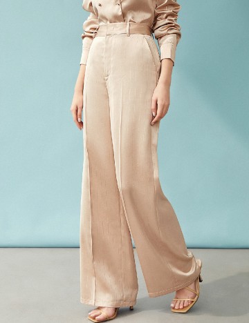 Pantaloni MOTF, crem