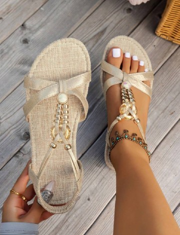 Sandale SHEIN, crem