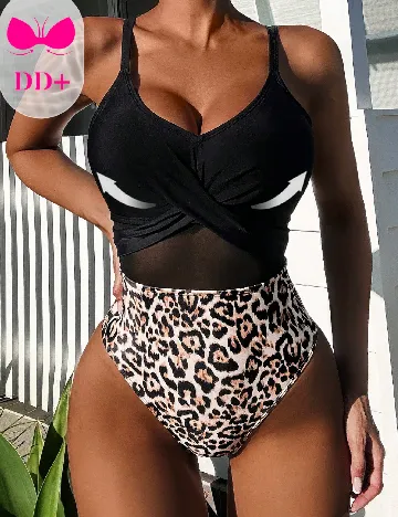 Costum de baie SHEIN, negru