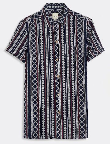 Camasa River Island, bleumarin