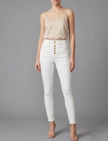 Blugi River Island, alb