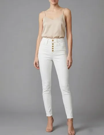 Blugi River Island, alb