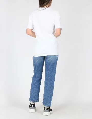 Tricou River Island, alb