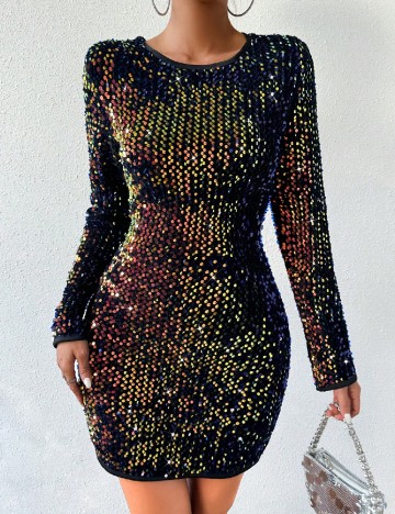 Rochie scurta SHEIN, mix culori