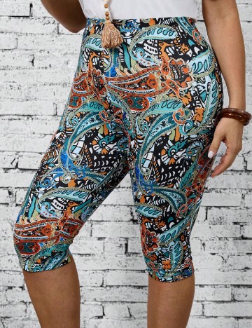 Pantaloni trei sferturi Emery Rose Curve, mix culori