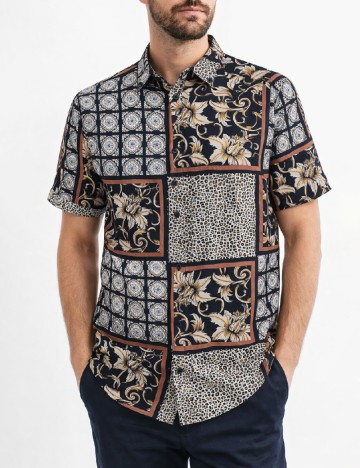 Camasa River Island, mix culori