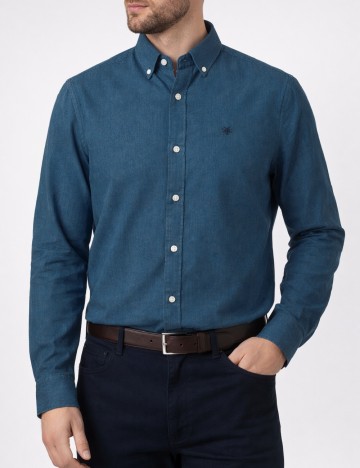 Camasa River Island, albastru