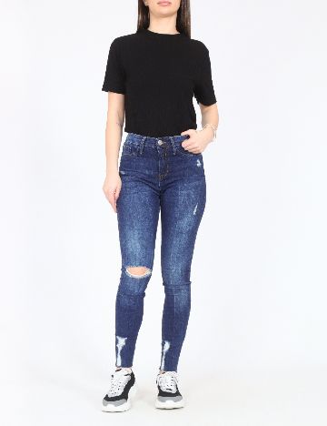 Blugi River Island, bleumarin