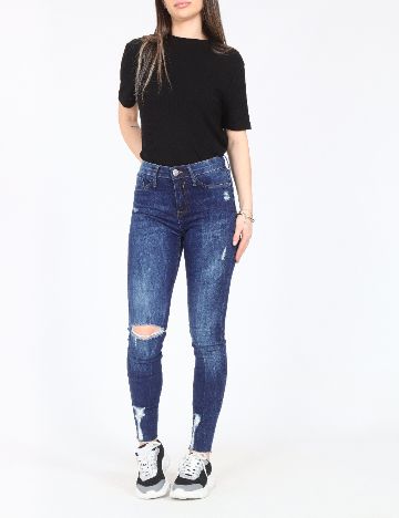 Blugi River Island, bleumarin