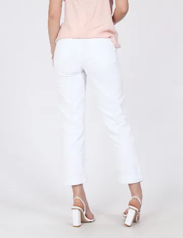 Pantaloni River Island, alb