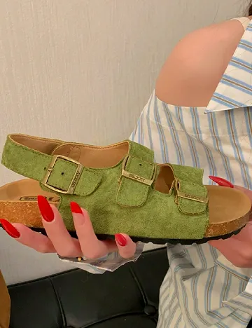 Sandale SHEIN, verde