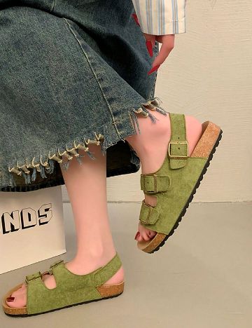 Sandale SHEIN, verde