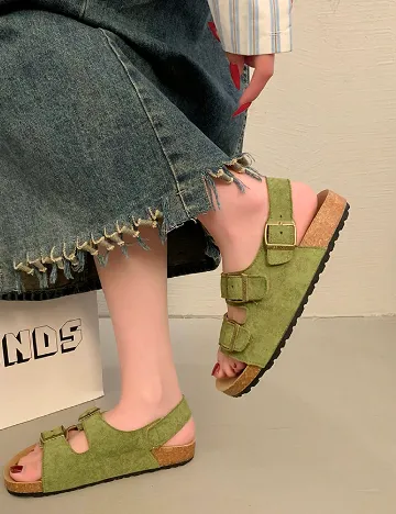 Sandale SHEIN, verde