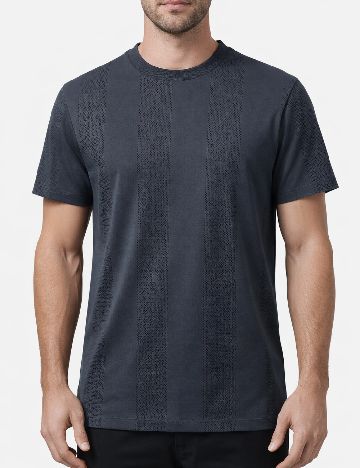 Tricou River Island, gri inchis