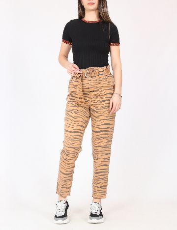 Pantaloni River Island, maro