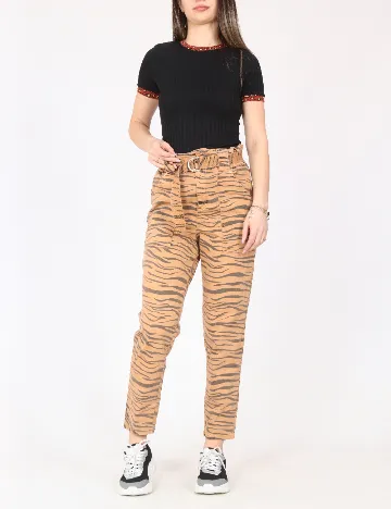 Pantaloni River Island, maro