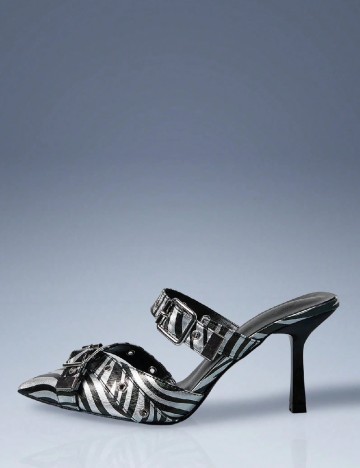 Saboti Cuccoo, argintiu/negru