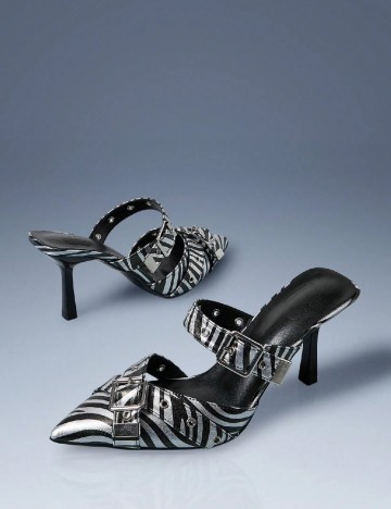 Saboti Cuccoo, argintiu/negru