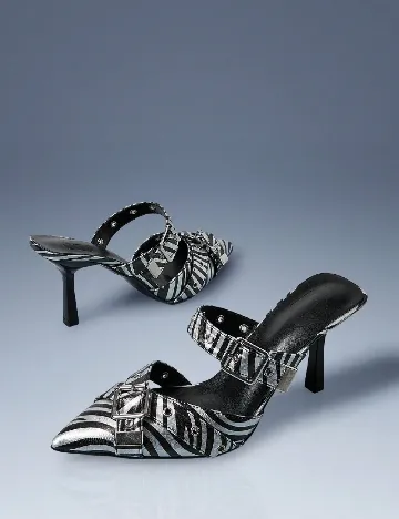 Saboti Cuccoo, argintiu/negru