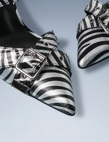 Saboti Cuccoo, argintiu/negru