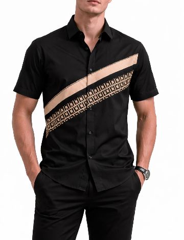 Camasa River Island, negru