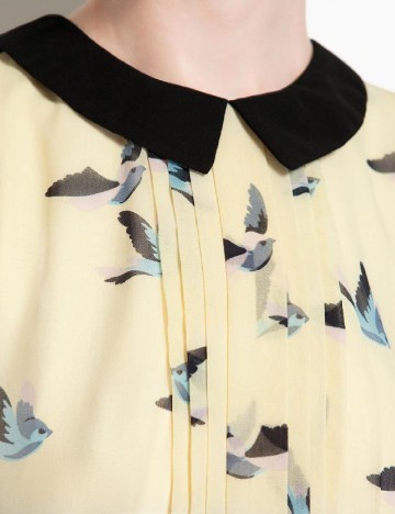 Rochie scurta Zara, galben