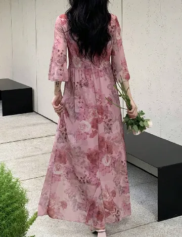 Rochie lunga Dazy, floral