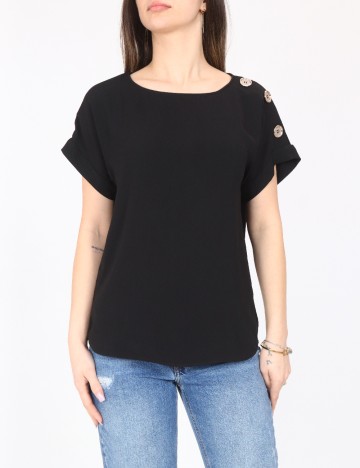 Bluza River Island, negru