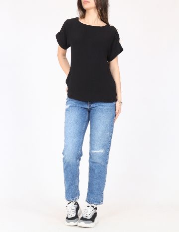 Bluza River Island, negru
