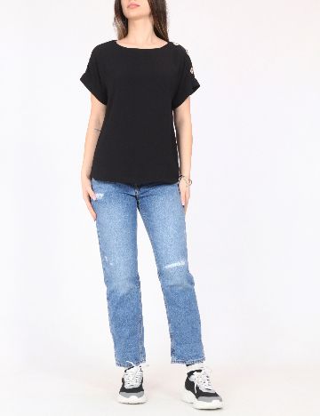 Bluza River Island, negru