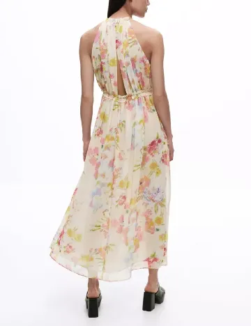 Rochie lunga Zara, crem