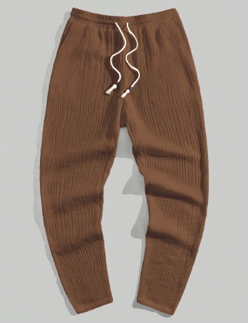 Pantaloni SHEIN, maro