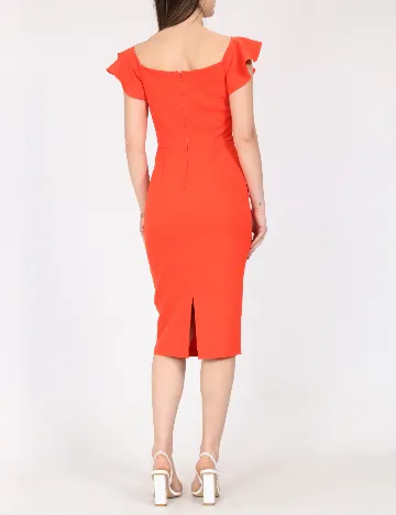 Rochie medie River Island, portocaliu