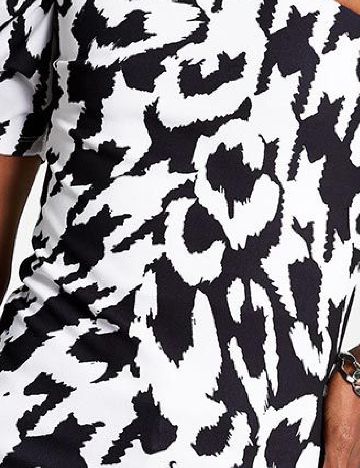 Bluza River Island, alb/negru