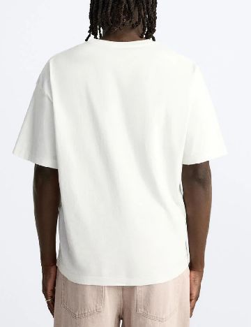 Tricou Zara, alb