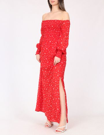 Rochie lunga River Island, rosu