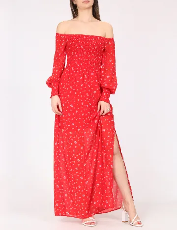 Rochie lunga River Island, rosu