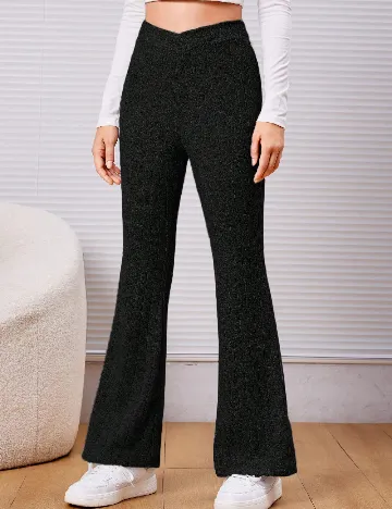 Pantaloni Shein Kids, negru