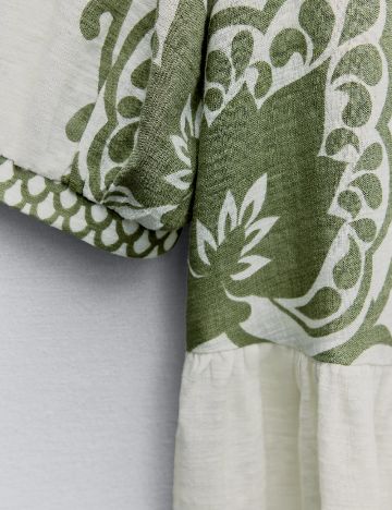 Rochie scurta Zara, ecru