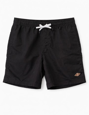 Short de baie River Island, negru