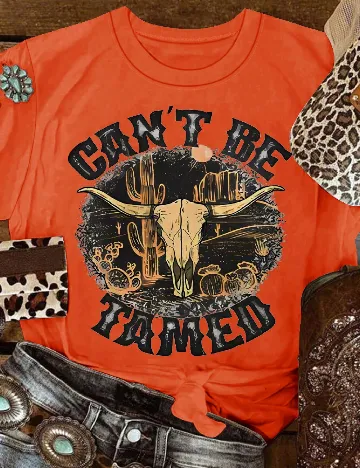 Tricou SHEIN, portocaliu