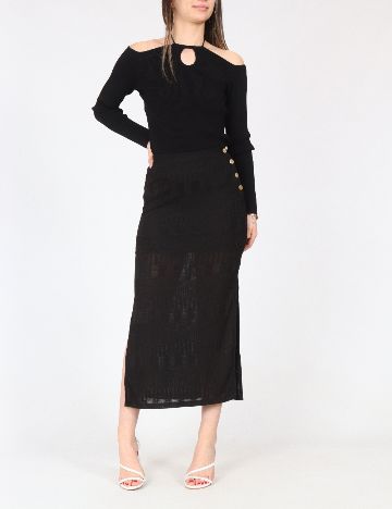 Fusta River Island, negru