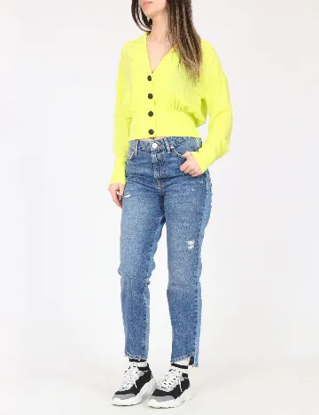 Blugi River Island, albastru