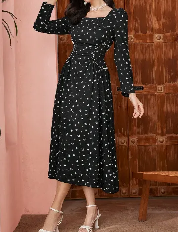 Rochie medie SHEIN, negru